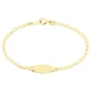 Bracelet Identitée Marcel Or Jaune-Histoire d'Or