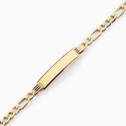 Histoire d'Or Bracelet Identitée Walt Or Jaune