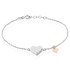 Histoire d'Or Bracelet Iella Argent Bicolore