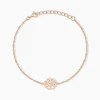 Bracelet Ieva Argent Rose-Histoire d'Or Hot