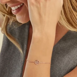 Bracelet Ieva Argent Rose-Histoire d'Or Hot