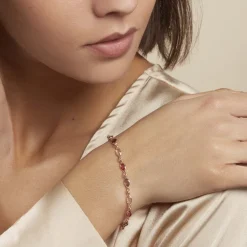 Bracelet Ilvaae Plaqué Or Jaune Pierre De Synthese-Histoire d'Or Online