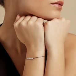 Histoire d'Or Bracelet Imogen Argent Blanc Oxyde De Zirconium