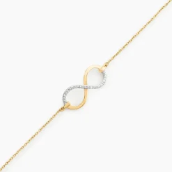Bracelet Infino Or Jaune Diamant-Histoire d'Or Online