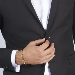 Bracelet Iris Or Jaune Maille Gourmette-Histoire d'Or Outlet