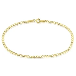 Histoire d'Or Bracelet Iris Or Jaune Maille Gourmette