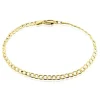 Bracelet Iris Or Jaune Maille Gourmette-Histoire d'Or Outlet