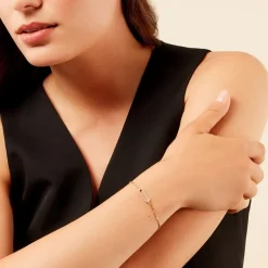 Histoire d'Or Bracelet Isabel Argent Jaune Oxyde De Zirconium