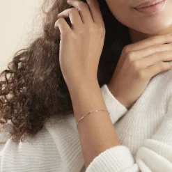 Histoire d'Or Bracelet Islah Argent Blanc