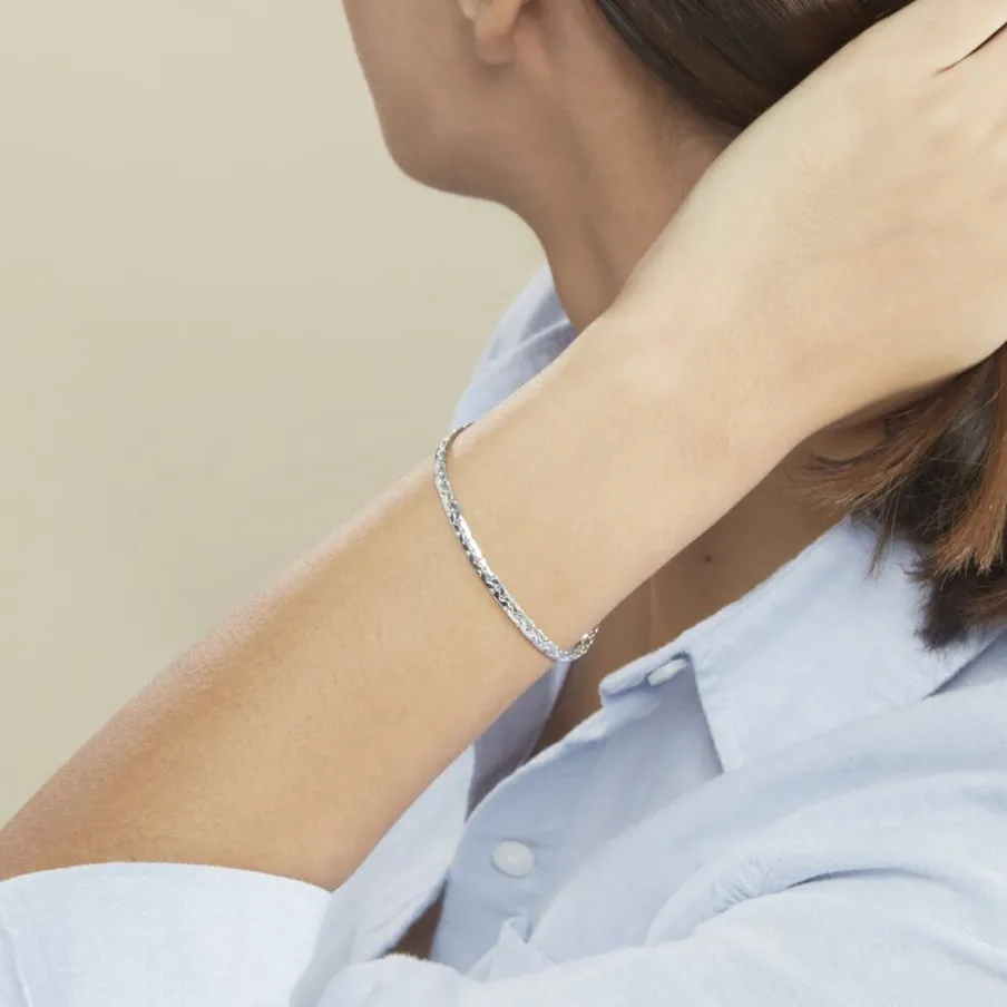 Histoire d'Or Bracelet Ivy Maille Haricot