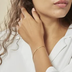 Histoire d'Or Bracelet Ivy Maille Haricot Or Jaune