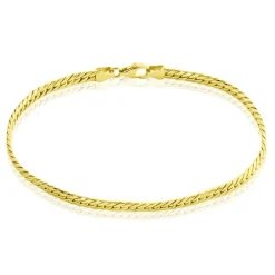 Bracelet Izel Maille Anglaise Or Jaune-Histoire d'Or Clearance