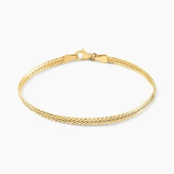 Histoire d'Or Bracelet Izel Maille Anglaise Or Jaune