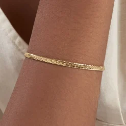 Histoire d'Or Bracelet Izel Maille Anglaise Or Jaune