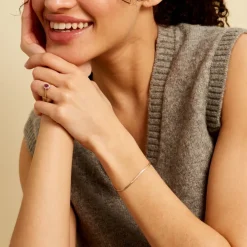 Bracelet Izel Maille Anglaise Or Jaune-Histoire d'Or New