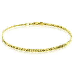 Bracelet Izel Maille Anglaise Or Jaune-Histoire d'Or Hot