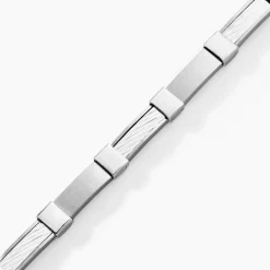 Histoire d'Or Bracelet Jack Acier Blanc
