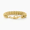 Histoire d'Or Bracelet Jackie Acier Jaune