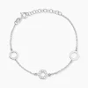 Bracelet Jalila Argent Blanc Oxyde De Zirconium-Histoire d'Or Outlet
