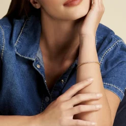 Histoire d'Or Bracelet Jany Maille Palmier Or Jaune