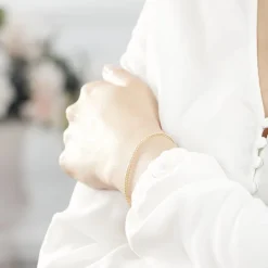 Bracelet Jany Maille Palmier Or Jaune-Histoire d'Or Hot