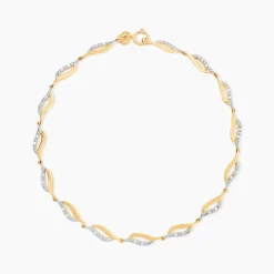 Histoire d'Or Bracelet Jaumet Or Jaune Diamant