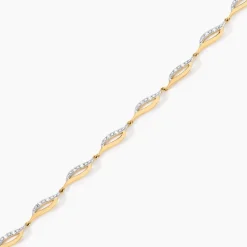 Histoire d'Or Bracelet Jaumet Or Jaune Diamant