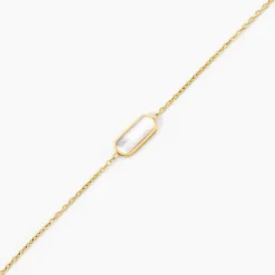 Bracelet Jazz Acier Jaune Nacre-Histoire d'Or Clearance