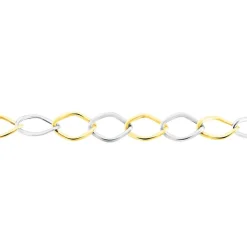 Histoire d'Or Bracelet Jeanne Or Bicolore