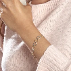 Histoire d'Or Bracelet Jeanne Or Bicolore