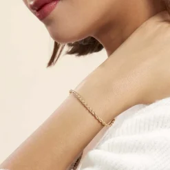 Bracelet Jerry Maille Corde Or Jaune-Histoire d'Or Clearance