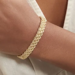 Bracelet Jerry Maille Corde 3 Rangs-Histoire d'Or Discount