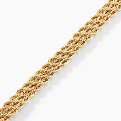 Bracelet Jerry Maille Corde Or Jaune-Histoire d'Or Outlet