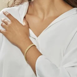 Bracelet Jerry Maille Corde Or Jaune-Histoire d'Or Outlet