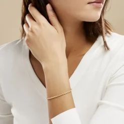 Bracelet Jerry Maille Corde Or Jaune-Histoire d'Or Outlet