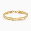 Histoire d'Or Bracelet Jerry Maille Corde Or Jaune