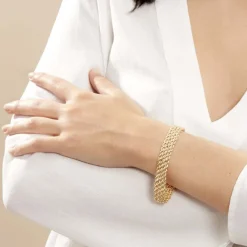 Bracelet Jerry Maille Corde Or Jaune-Histoire d'Or Sale