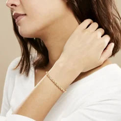 Histoire d'Or Bracelet Jerry Or Jaune Maille Corde