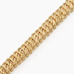 Bracelet Jimmy Maille Americaine Or Jaune-Histoire d'Or Discount