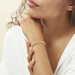 Histoire d'Or Bracelet Jimmy Maille Americaine Or Jaune