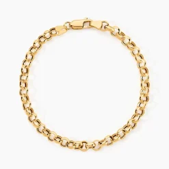 Histoire d'Or Bracelet Jodie Maille Jaseron Or Jaune