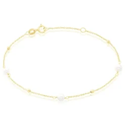 Histoire d'Or Bracelet Jolana Or Jaune Perle De Culture