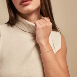 Histoire d'Or Bracelet Jolana Or Jaune Perle De Culture