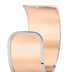 IMAGINE Bracelet Jonc Acier Blanc Strass