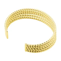 Bracelet Jonc Acier Dore Anthonyn-Histoire d'Or Hot
