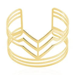 Histoire d'Or Bracelet Jonc Adel Acier Jaune