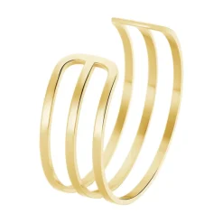 Histoire d'Or Bracelet Jonc Adel Acier Jaune