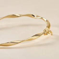 Histoire d'Or Bracelet Jonc Anaisaae Torsade Or Jaune
