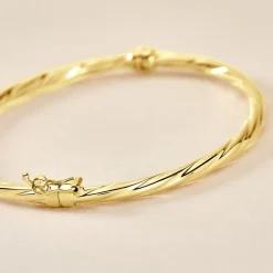 Histoire d'Or Bracelet Jonc Anaisaae Torsade Or Jaune