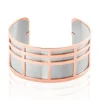 Bracelet Jonc Andria Acier Rose-IMAGINE New